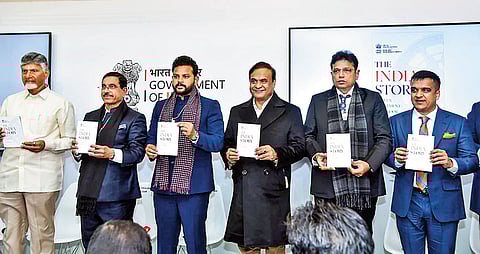 India was well represented at WEF Davos by a few Union ministers and CMs