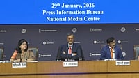 India’s Chief Economic Advisor V Anantha Nageswaran while speaking at Economic Survey 2025–26 