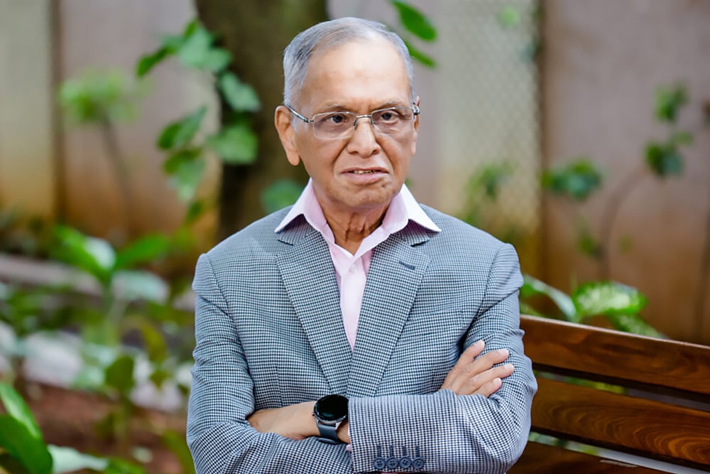 NR Narayana Murthy, co-founder of Infosys - null