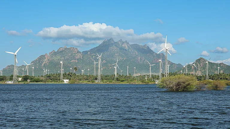 Muppandal Wind Farm in India - null