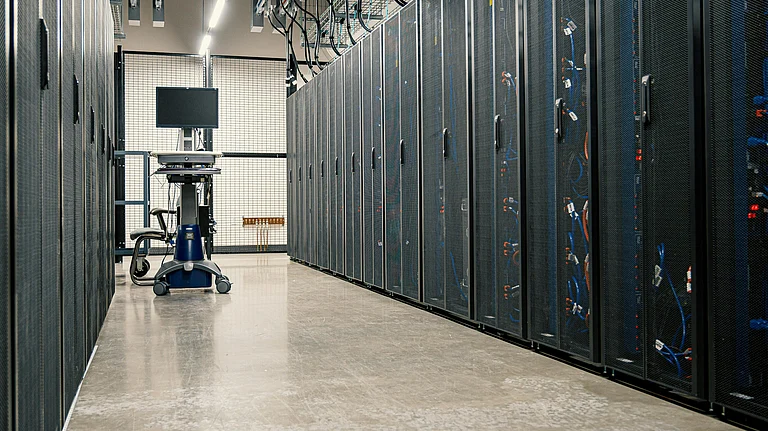 Large-scale data centre facility - Photo by Brett Sayles
