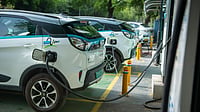 India’s EV Sector Secures ₹2.23 Lakh Cr Investment Over the Past Five Years, But Funding Gap Persists Electric vehicles charging at a public EV charging station in India