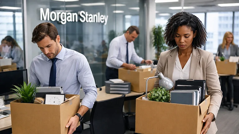 Morgan Stanley Cuts 2,500 Jobs Despite Record $70.6 Bn Revenue in 2025 - AI generated Image