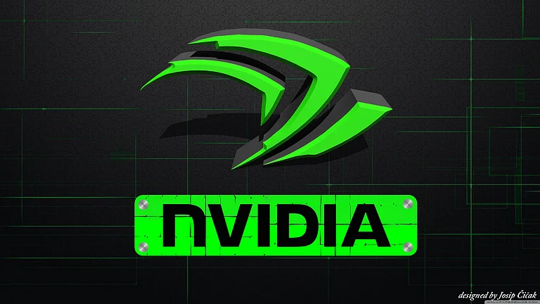 Nvidia Logo - Image from GetWallpapers