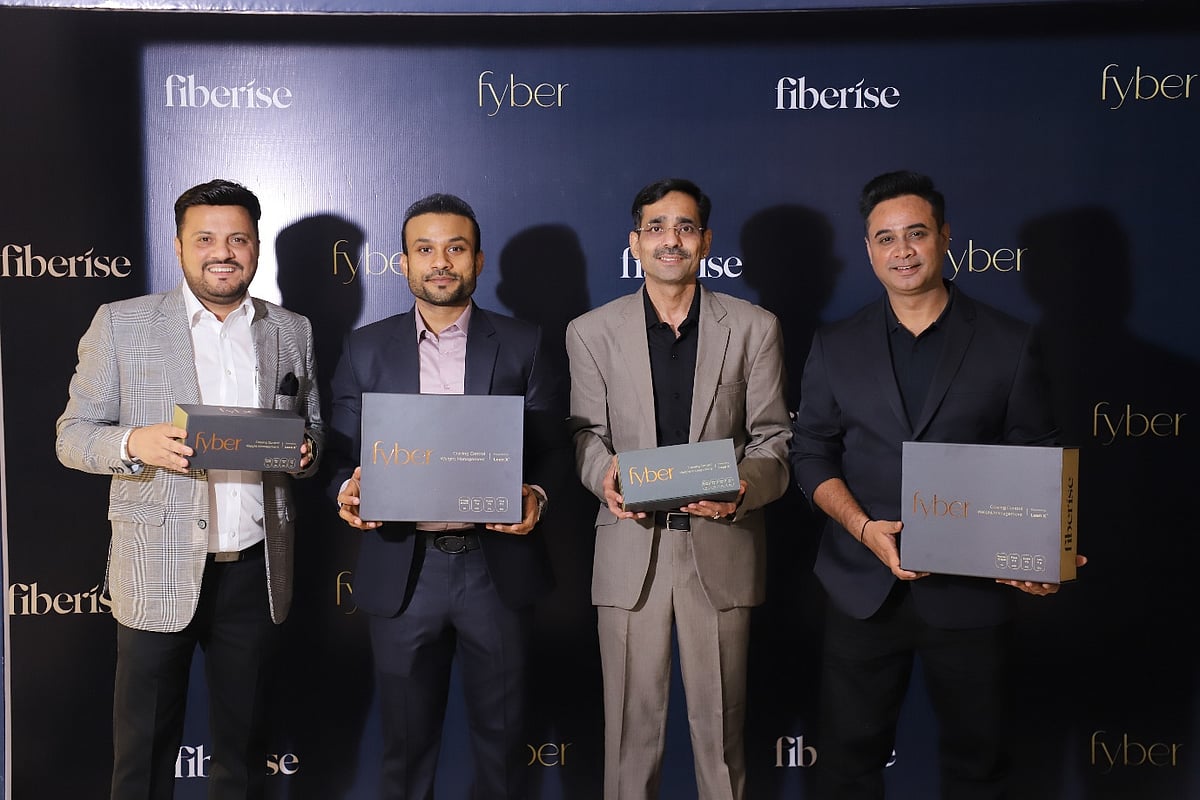 CEO, CGO and Investors of Fiberise at the launch of product FYBER - null