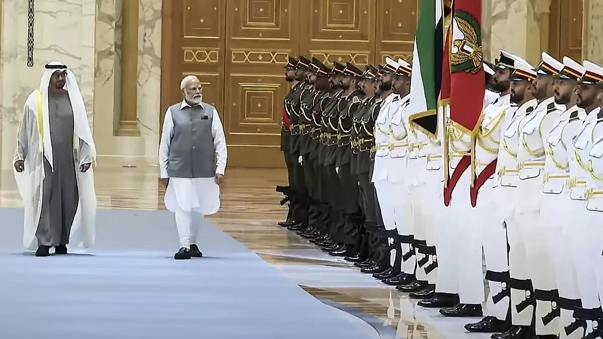 PM Modi in UAE (file photo)