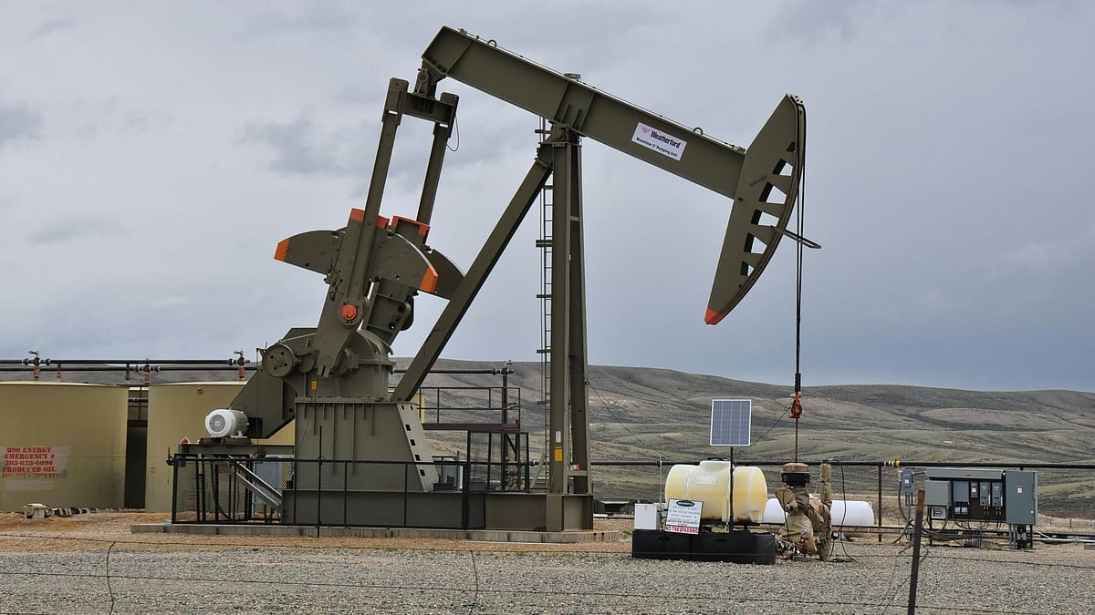 Oil pump jacks as crude prices remain volatile globally - Photo by Tom Fournier