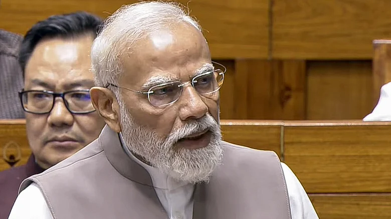 Photo by Sansad TV via PTI