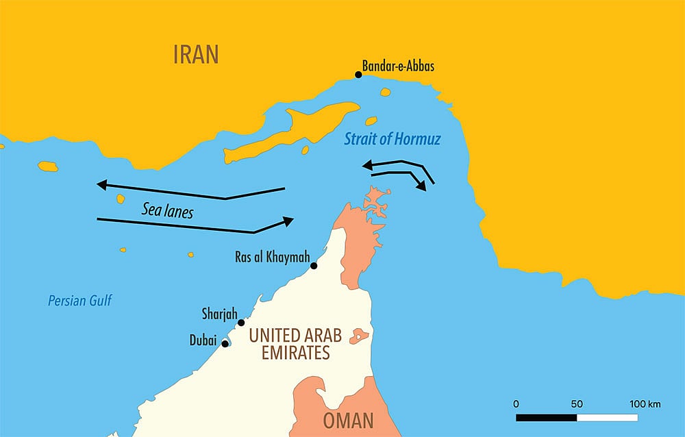 The Strait of Hormuz is a vital shipping route for Indias energy imports 