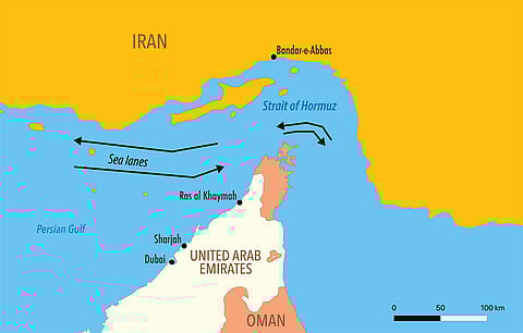 The Strait of Hormuz is a vital shipping route for India's energy imports 