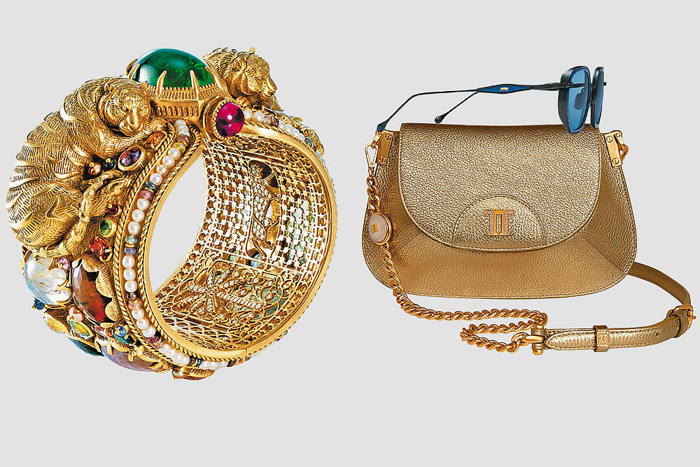 Entry-level accessories include belts, purses and jewellery
