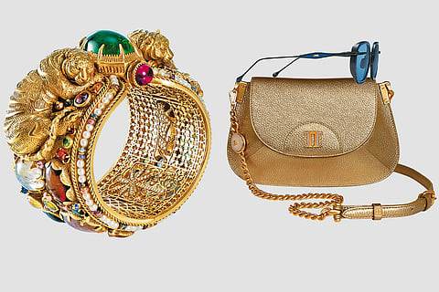 Entry-level accessories include belts, purses and jewellery