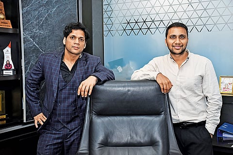 Akash Agrawalla (right) and Ashish Agrawal