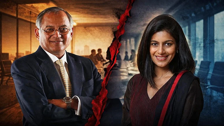 Venu Srinivasan and Lakshmi Venu - AI-generated Image