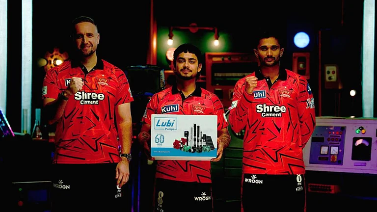 Liam Livingstone, Ishan Kishan and Nitish Kumar Reddy in SRH jerseys - null