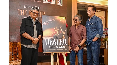 Ajit, Anil, and guest at The Dealer launch
