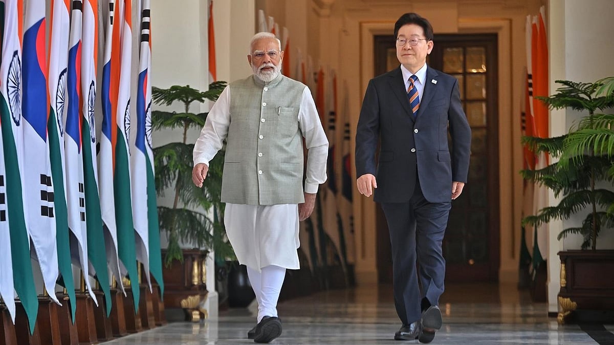 PM Modi and South Korean President Lee Jae-myung - PIB