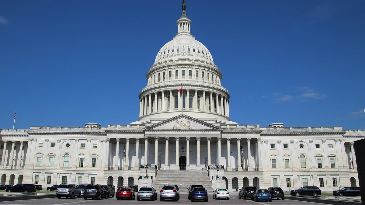 US Capitol building representing H-1B visa policy debate and immigration reforms - null