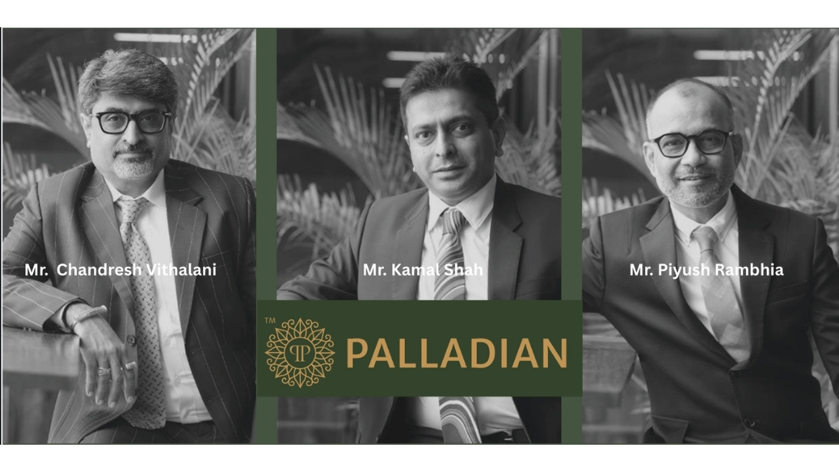 Palladian leaders: Chandresh Vithalani, Kamal Shah, and Piyush Rambhia