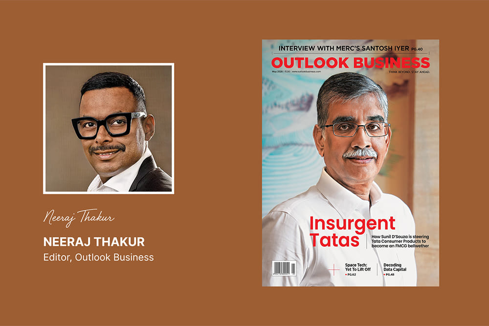 Outlook Business Editor Neeraj Thakur - null