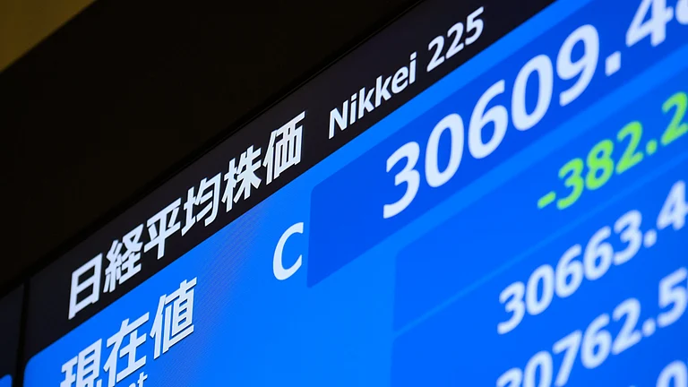 Japan's benchmark Nikkei 225 - null