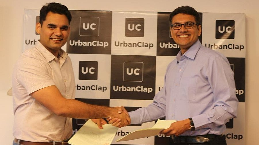 (L) Abhiraj Singh Bhal, Founder & CEO of Urban Company  - X/@Urban Company
