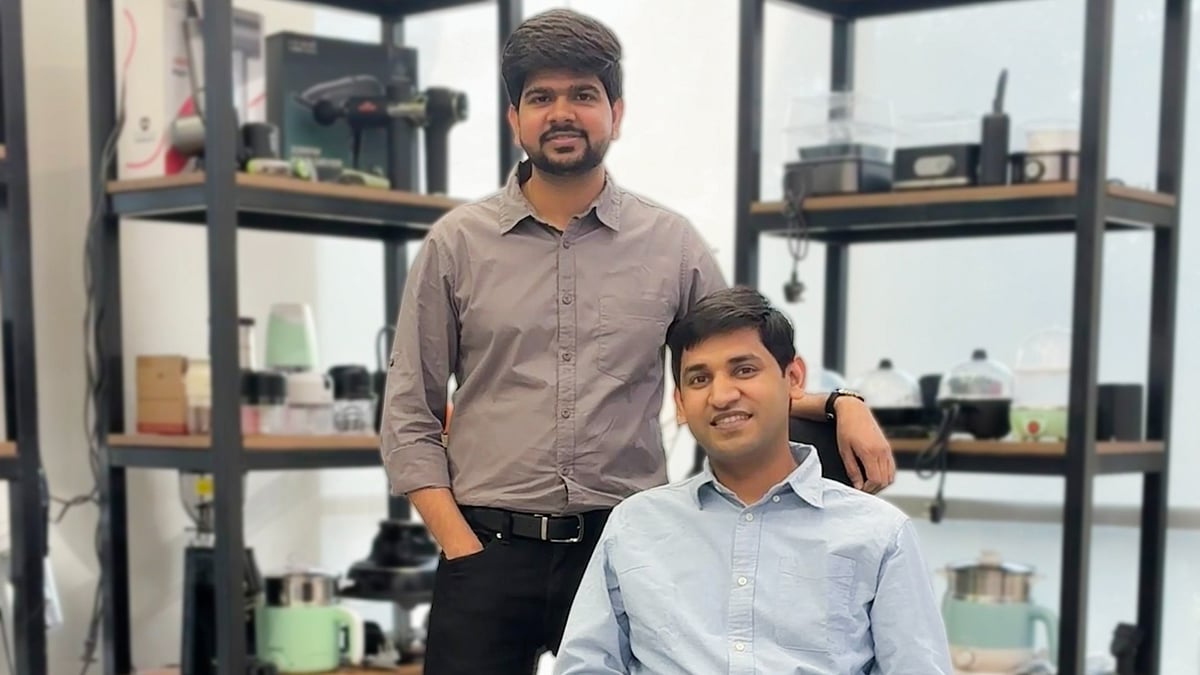 (L to R) Anand Yadav and Gaurang Kuchhal, Founders of Mekr Technologies - null