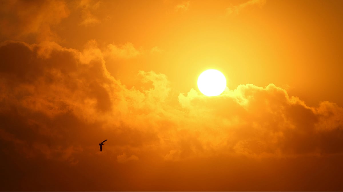 intense summer heat during Extreme weather conditions in India - null