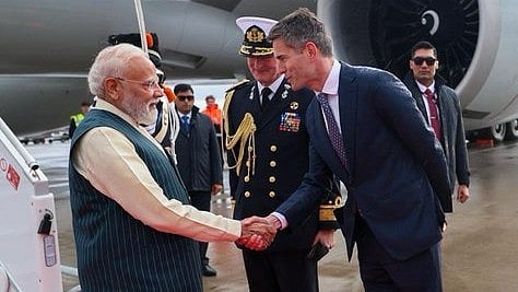 Prime Minister Narendra Modi meets Prime Minister of Netherlands, Rob Jetten - X/@Narendra Modi