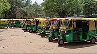 Delhi-NCR Transport Strike: What’s Behind The Drivers’ Protest? Photo by PTI : Autorickshaws parked at Ramlila Maidan as taxi and auto unions begin a three-day strike demanding a fare hike amid rising fuel prices in New Delhi