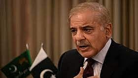 Pakistan's Prime Minister Shehbaz Sharif - null