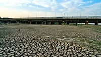 Photo by Suresh K Pandey : A deserted view of Yamuna River
