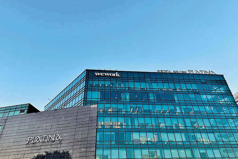 A WeWork India building - Photo: shutterstock
