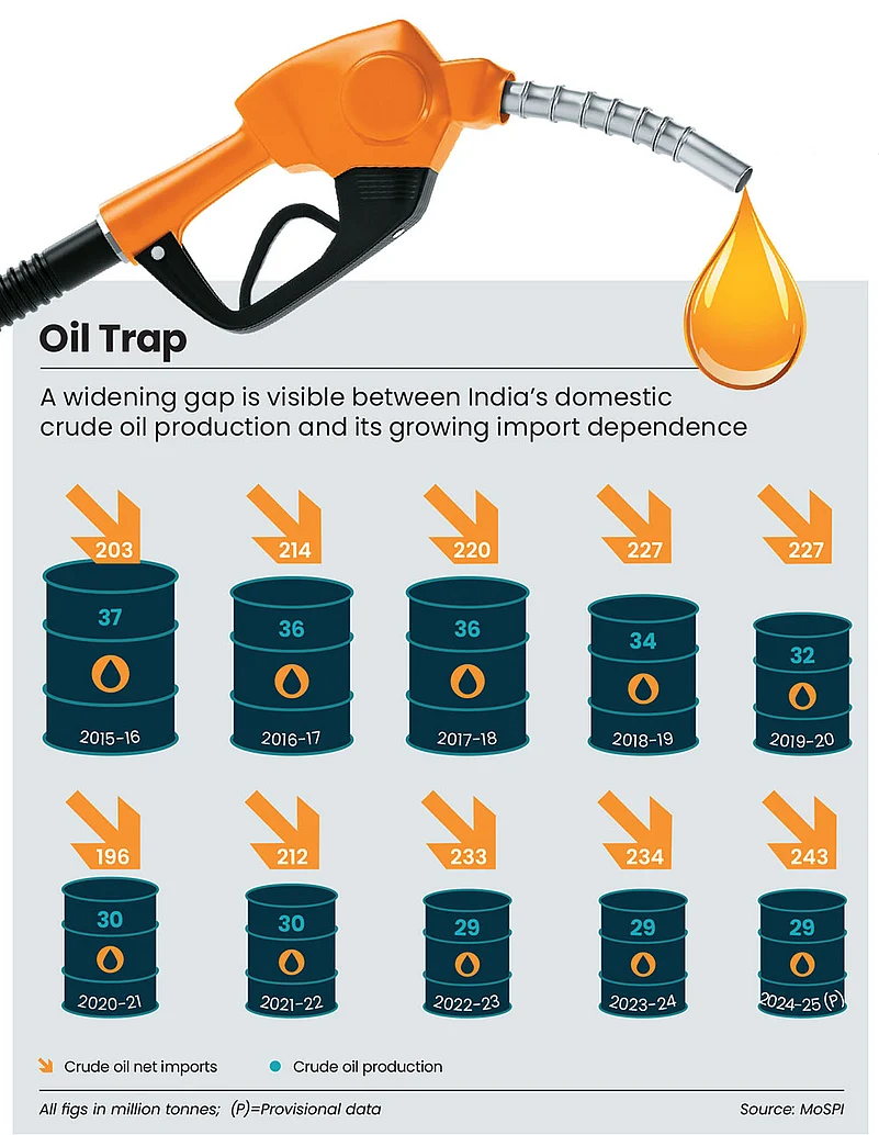 Indias growing import dependence