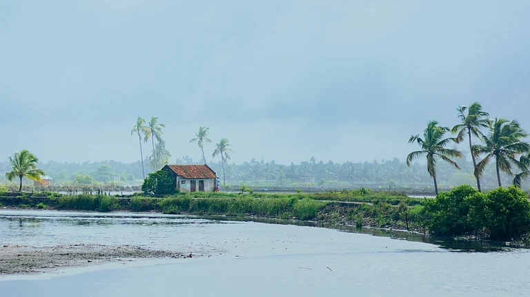 Clouds gather over the coast as India awaits the arrival of the southwest monsoon - null
