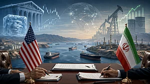 AI Generated Image : US Iran Deal