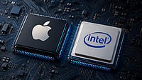 Apple, Intel to Collaborate on US Chips, Trump Says in Truth Social Post AI Generated Image