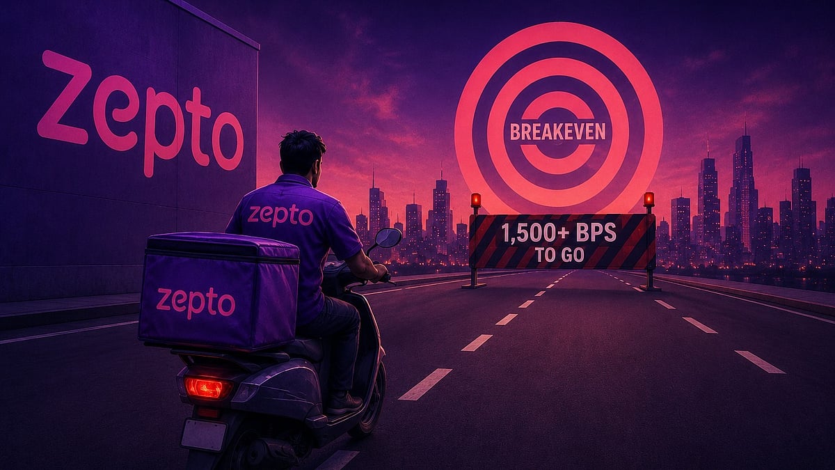 Zepto breakeven - null