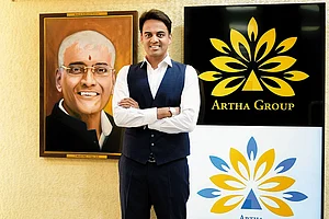 | Photo: Dinesh Parab/Outlook : Anirudh A Damani, director of the Artha Group