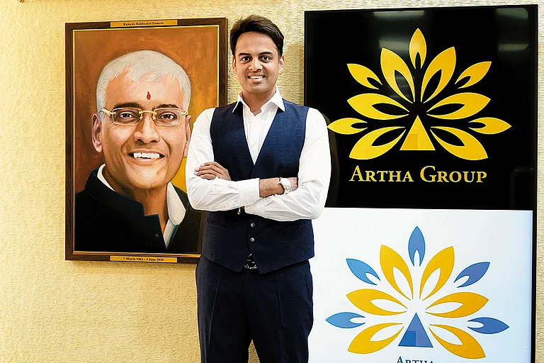 Anirudh A Damani, director of the Artha Group - | Photo: Dinesh Parab/Outlook