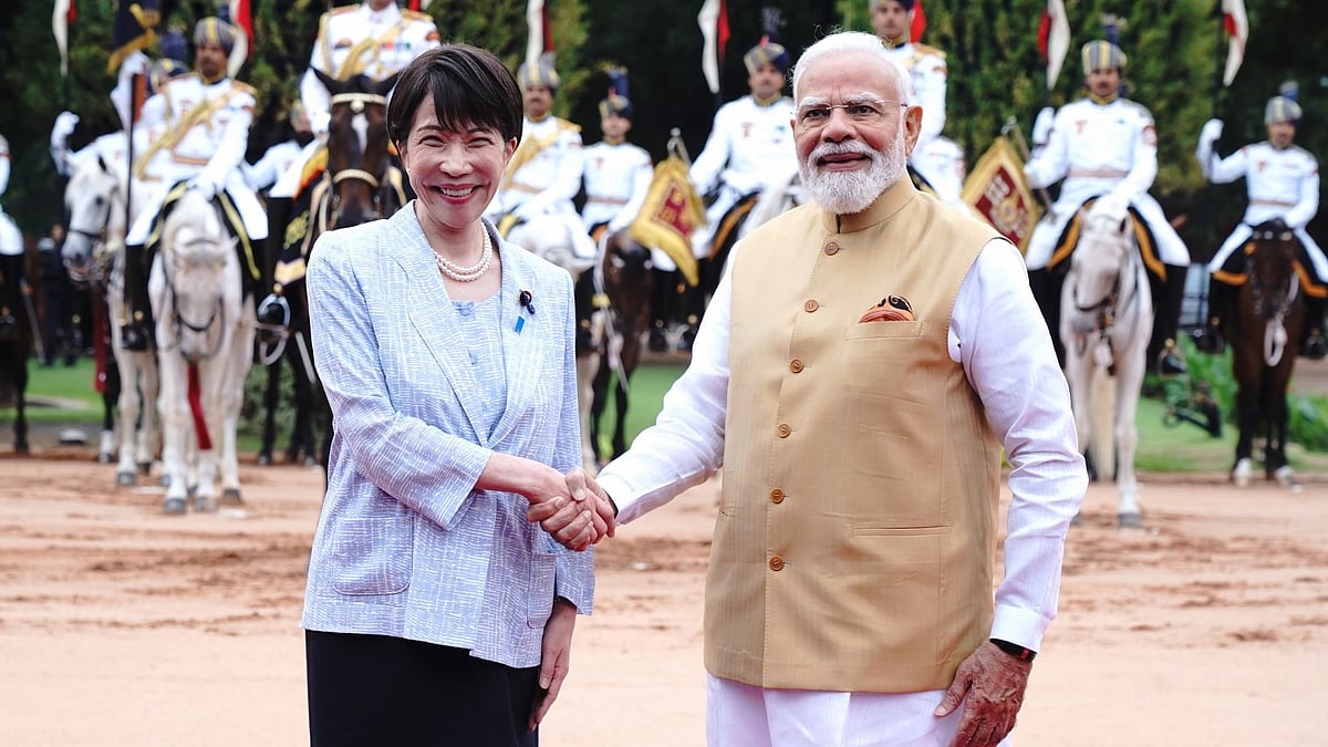 Japan PM Sanae Takaichi and PM Narendra Modi - null