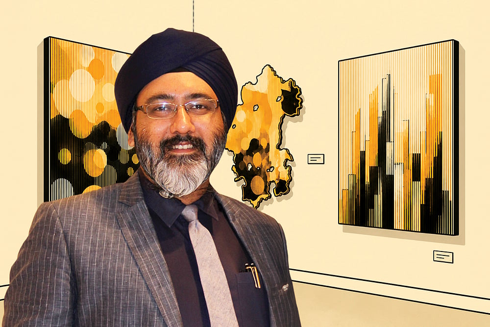 Rishiraj Sethi, CA, CFA, and director, Aura Art Development - null
