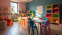 Colourful Creche for toddlers