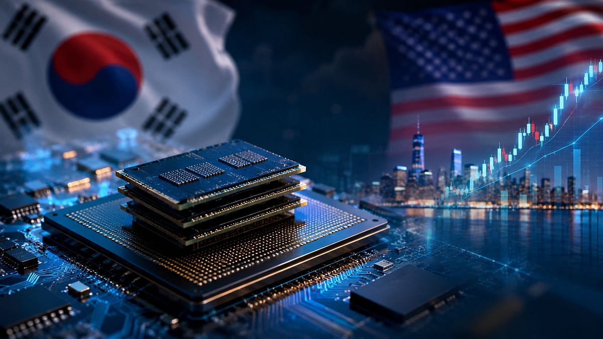 SK Hynix Launches $28 Billion US Listing - AI generated representative image 