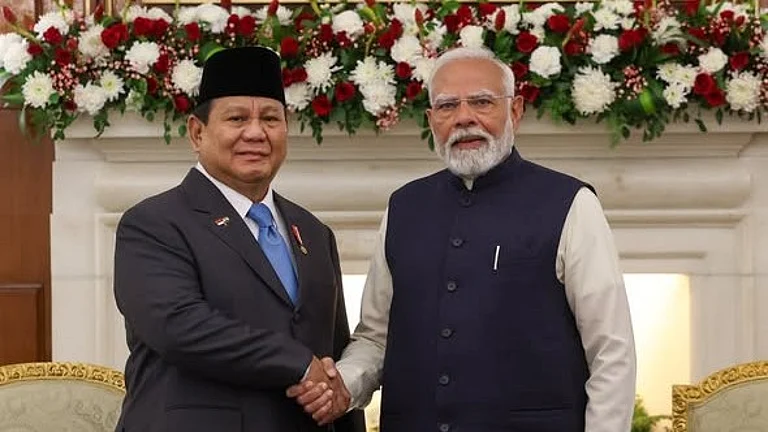 PM Modi and Indonesian President Prabowo Subianto - MEA