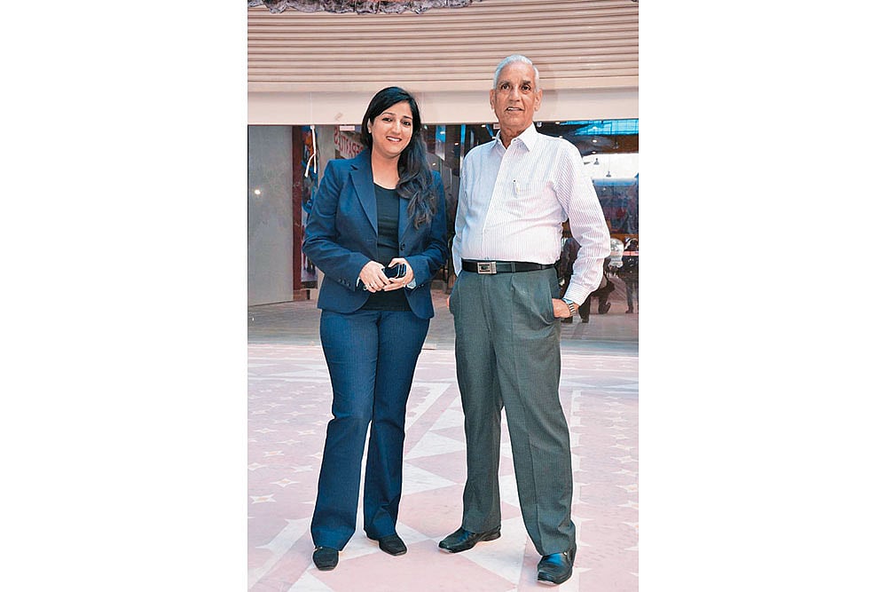 Shri Suresh N. Vijaywargia Chairman-People’s Group with Ms. Megha Vijaywargia