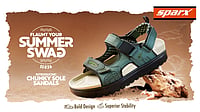 Sparx Launches Chunky Sole Sandals, Bringing Fashion-First Comfort To Everyday Style