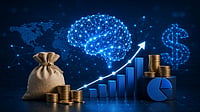 AI generated representative image : AI Training Startup Mercor Aims to Double Valuation to $20 Bn on Surging AI Revenue