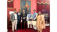 Acharya Bhavinbhai Pandya And Acharya Mananbhai Pandya Honoured With The Global Leader Of The Year 2026 Award At The House Of Lords, London