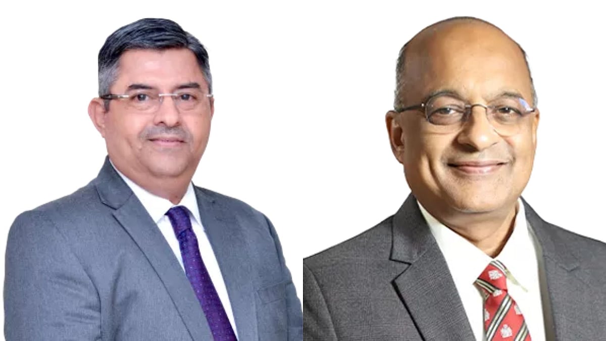 HDFC Bank's MD and CEO Sashidhar Jagdishan (left), and Deputy MD Kaizad M Bharucha (right) - HDFC Bank